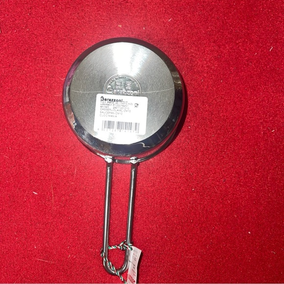 BARAZZONI S.P.A. Steinless Steel Saucepan 10 Cm Diameter MADE IN ITALY NWT - Picture 13 of 16